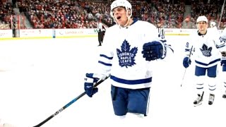 Auston Mathews 4 Goal NHL Debut  Full HD 1080p60fps [upl. by Anekam]