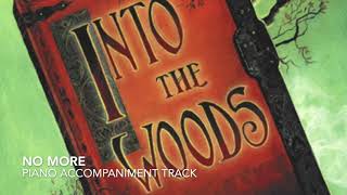 No More  Into the Woods  Piano AccompanimentRehearsal Track [upl. by Kincaid44]