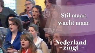 Stil maar wacht maar  Nederland Zingt [upl. by Bennir]