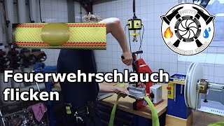 Feuerwehrschlauch flicken [upl. by Annil]