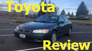 2001 Toyota Camry review and drive [upl. by Froehlich]