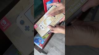 Unboxing Nintendo Switch Lite Hyrule Edition Nintendo Zelda Gamers mexico [upl. by Knapp]