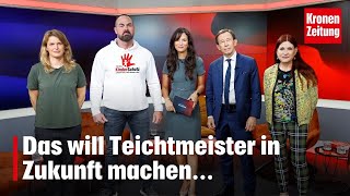 Das will Teichtmeister in Zukunft machen I KATIA WAGNER kronetv [upl. by Curran639]