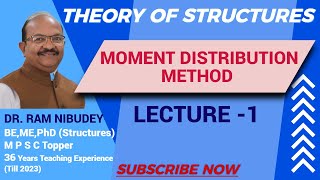 Stiffness  Carryover  Distribution  Factors in Moment Distribution Method [upl. by Warder]