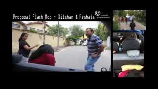 Marriage Proposal Flash Mob In Sri lanka Marry You  Dilshan amp Peshala [upl. by Haven]