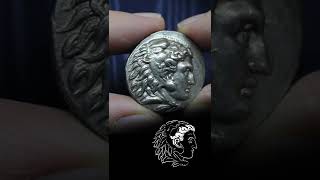 Alexander the Great Tetradrachm Ancient Coin Shorts [upl. by Nytsirk855]