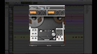 Ampex ATR102 Mastering Tape Recorder PlugIn Trailer for UAD2 [upl. by Michelina]