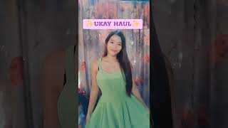 UKAY Haul✨🤎 ukayukay flex dress [upl. by Noyar]