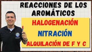 REACCIONES DE HIDROCARBUROS AROMATICOS REACCIONES DEL BENCENO QUÍMICA CON IRWIN [upl. by Ardnuat486]