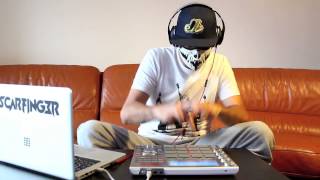 Doctor P  Flying Spaghetti Monster  Scarfinger  Remix  LIVE  MPC Studio [upl. by Charmion]