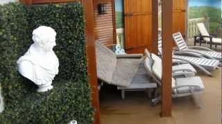 Norwegian Dawn Garden Villa S1 14500 cabin [upl. by Egarton]