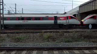 LNER Azuma  Hexthorpe Bridge  18 11 2024 [upl. by Jadwiga747]