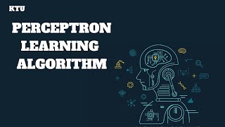 MACHINE LEARNING  PERCEPTRON LEARNING ALGORITHM  KTU  MALAYALAM [upl. by Raybin]