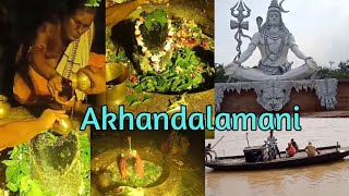 Aji buliba Akhandalamani temple Dekhiba Baitarani NadiAkhandalamanitempleViral [upl. by Neztnaj]