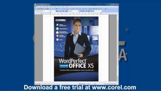 dat file Watch how easy it is to use Corel WordPerfect Office to open a dat file [upl. by Roselle611]