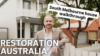 Stunning timber terrace restoration in South Melbourne  Restoration Australia  ABC iview [upl. by Lotsyrc893]