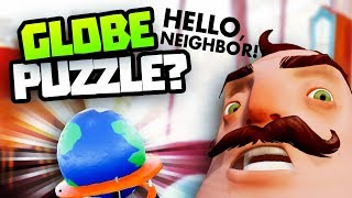 WHAT IS THIS GLOBE FOR  Hello Neighbour New Hello Neighbor Beta 3 Gameplay  Hello Neighbor News [upl. by Haibot468]