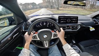 2024 BMW X3M Competition POV Drive Impressions and ASMR [upl. by Durst]