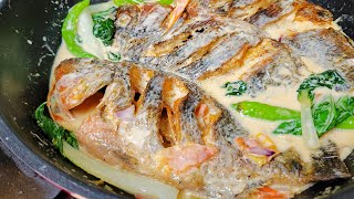 Ginataang Tilapia With Pechay Recipe [upl. by Odrarej731]