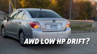 Can you drift a low hp Awd car [upl. by Aaberg]