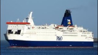 P amp O ferries pride of york to zeebrugge tour and review [upl. by Rotce]