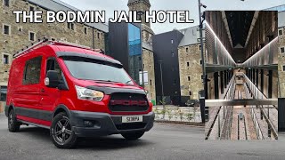 Sherpa stays in The Bodmin Jail Hotel One of Englands Most Haunted [upl. by Morley967]