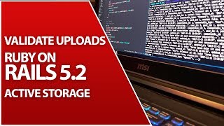 Validating Active Storage Images  Ruby on Rails 52 Tutorial [upl. by Soutor21]