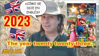 ¿Cómo se dice el año 2023 en inglés · ¿Cómo se dice el año 2000 en inglés [upl. by Merete518]