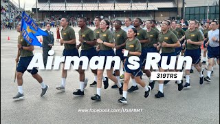 319th Training Squadron Airmans Run  October 4 2023 [upl. by Nalyt480]