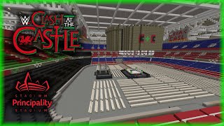 WWE Clash at the Castle 2022  Principality Stadium  DOWNLOAD LINK  Minecraft [upl. by Dodds]