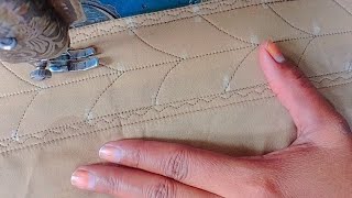 very easy मोहरी डिजाइन  ponche  mohri  myrealstitch  salwar ki mohari design [upl. by Neeruan]