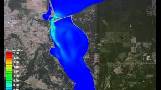 Depth Averaged Currents at Sequim Bay [upl. by Gilmer]