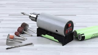 How To Make 20000rpm Electric Grinder Cordless [upl. by Aramoiz242]