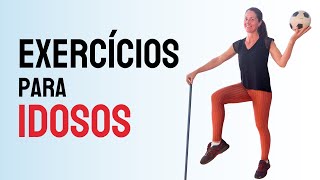 EXERCÍCIOS PARA IDOSOS ATIVIDADES RECREATIVAS [upl. by Nabila]