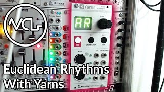 Euclidean Rhythms in Eurorack with Yarns [upl. by Vevine]