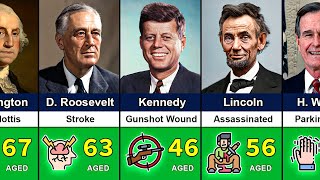 How Every US Presidents Died 😥  Age of Death [upl. by Dewey619]