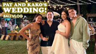 Bali Vlog Pat amp Kakos Wedding Canggu Villa Tour Chill Days  Laureen Uy [upl. by Gereron603]