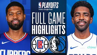 4 CLIPPERS at 5 MAVERICKS  FULL GAME 4 HIGHLIGHTS  April 28 2024 [upl. by Nnahgaem]