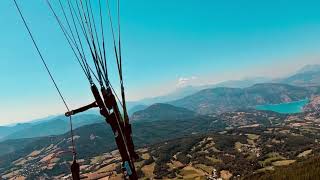 Paraglide from Belvédère de Dormillouse 1933 m [upl. by Boonie218]