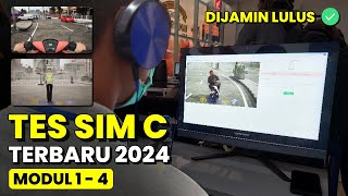 TES SIM C TERBARU 2024 UJIAN TEORI SOAL DAN JAWABAN MODUL 14 [upl. by Meehar]