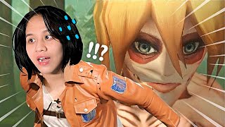 🗡️ปาดท้ายทอย ลอยละล่อง • Attack On Titan Tribute Game 2 • AoTTG 2🌲 [upl. by Ahseid]