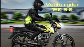 MOTOCICLETA VENTO RYDER 190cc 50 [upl. by Aurlie278]