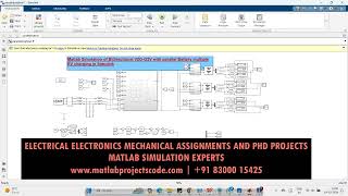 Matlab Simulation of Bidirectional V2G G2V with parallel Battery multiple EV charging in Simulink [upl. by Serene785]