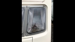 Caravan Window Delamination Repair [upl. by Siocnarf]