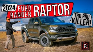 The 2024 Ford Ranger Raptor Is The Ultimate Downsized Performance OffRoad Truck [upl. by Caughey624]