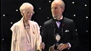 Jessica Tandy amp Hume Cronyn receive 1994 Tony Award for Lifetime Achievement [upl. by Adlih996]