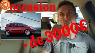 Occasion à moins de 3000€  citadines familiales coupés utilitaires [upl. by Delisle415]