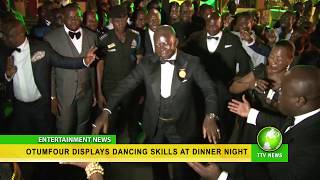 OTUMFUO DISPLAYS DANCING SKILLS [upl. by Waynant]