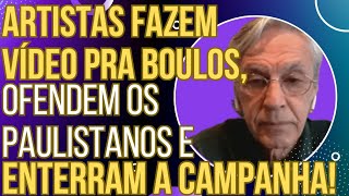 TIRO NO PÉ artistas fazem novo vídeo para Boulos ofendem os paulistanos e pioram tudo [upl. by Anedal984]