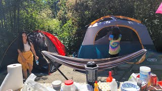 Deception Pass camping in Washington state [upl. by Horsey]